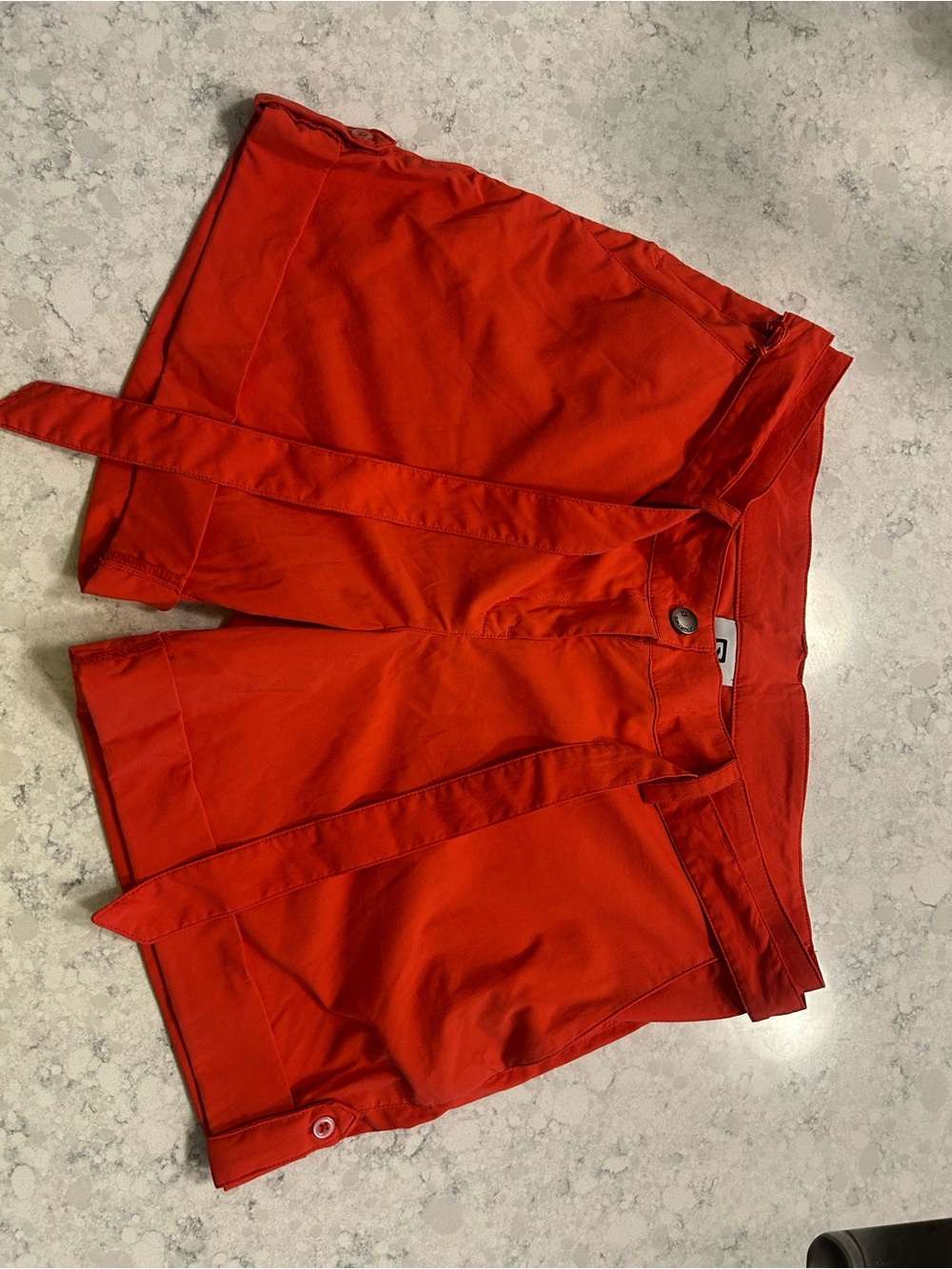 Salomon Coral Pink Technical Hiking Shorts